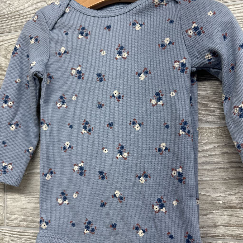 NEW Thermal Bodysuit & Pants Flowers 18M