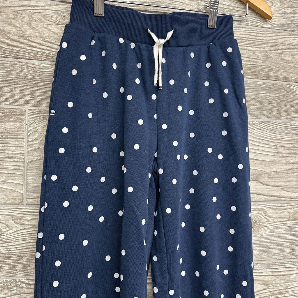 French Terry Wide Pants Polka Dots 10