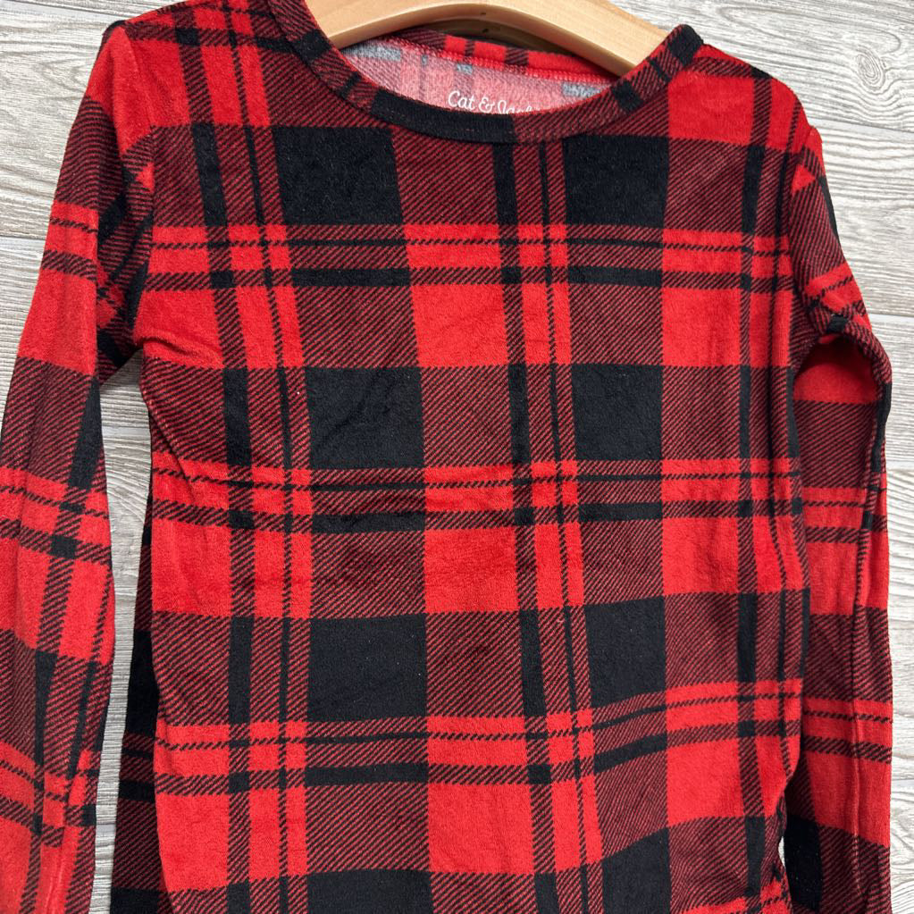 2 Pc Plaid Plush Pj 6