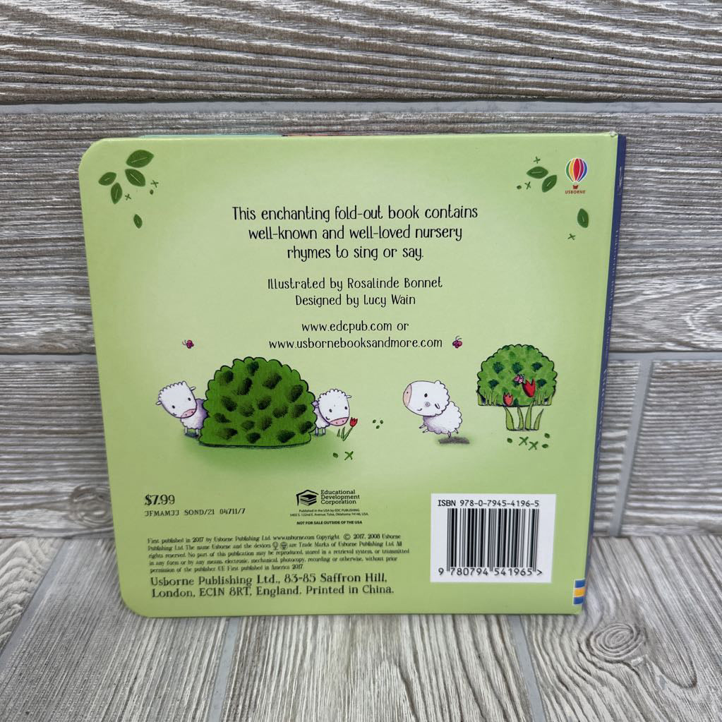 Usborne Fold Out Nursery Rhymes Book