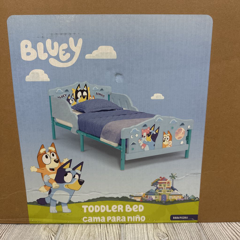 NEW Bluey 3D Toddler Bed