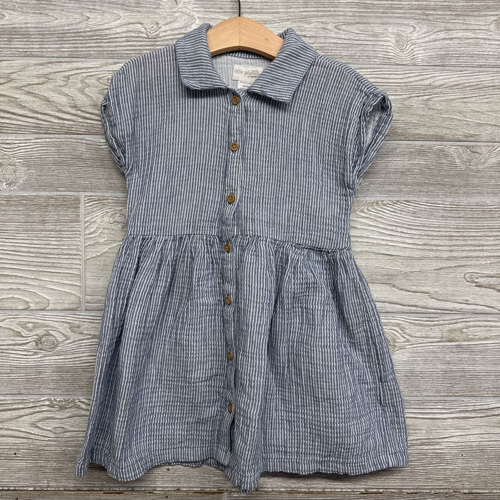 Gauze Dress Stripes 4t