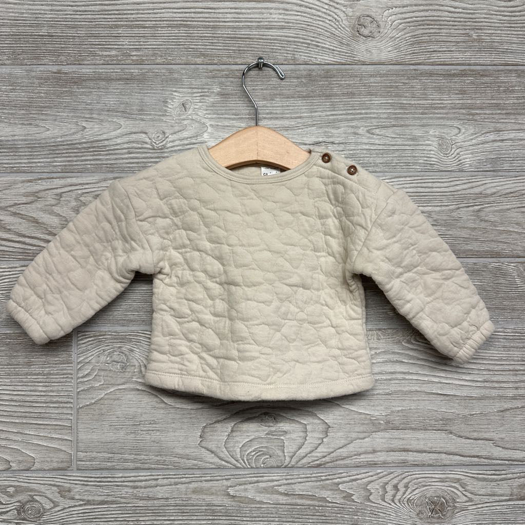 Quilted Flower Shirt 9M