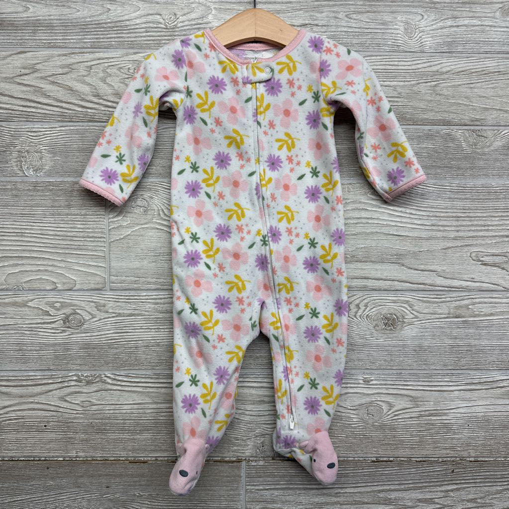 Blanket Sleeper Flowers 6-9M