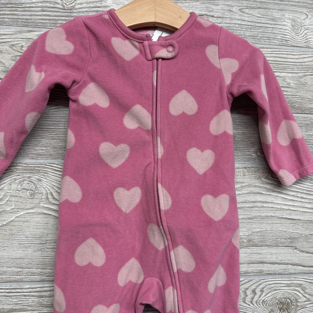 Blanket Sleeper Hearts 6-9M