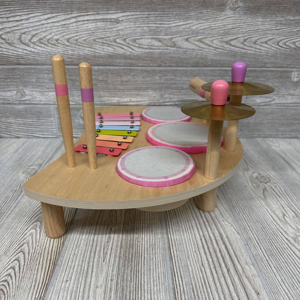 Wooden Drum Set