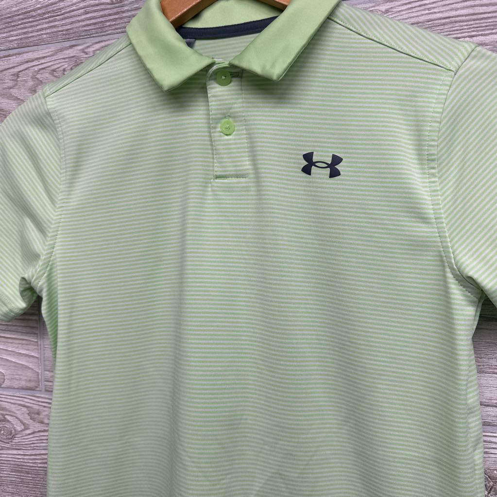 Active Polo Shirt Stripes 10-12