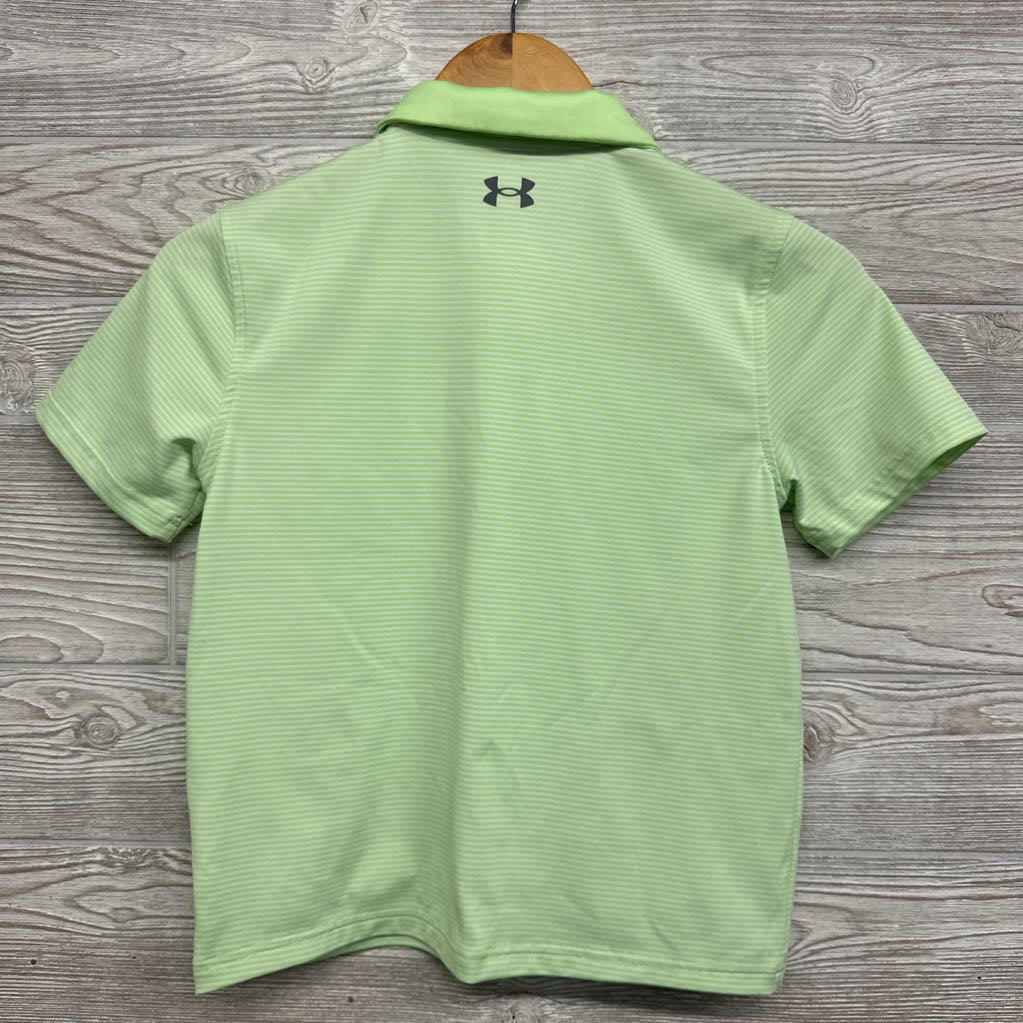 Active Polo Shirt Stripes 10-12