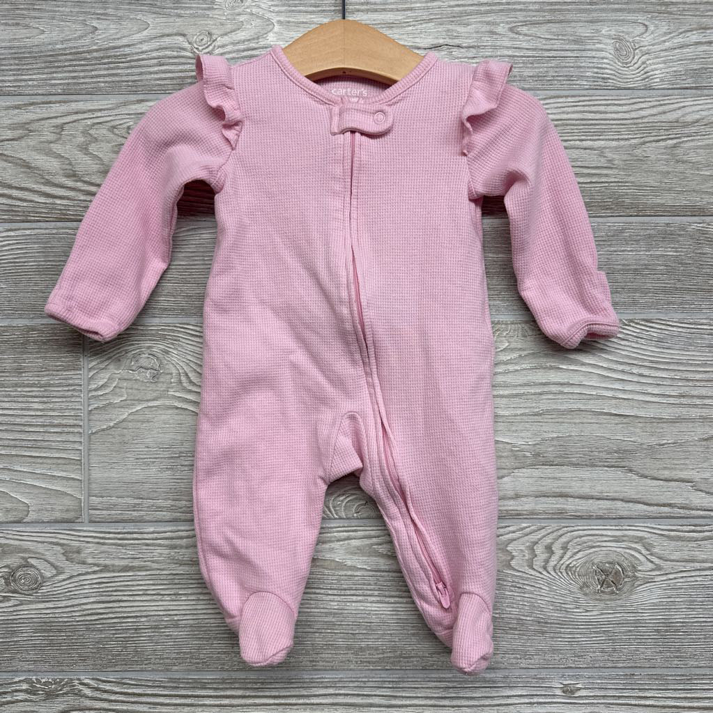 Waffle Knit Sleep & Play Ruffles 0-3M
