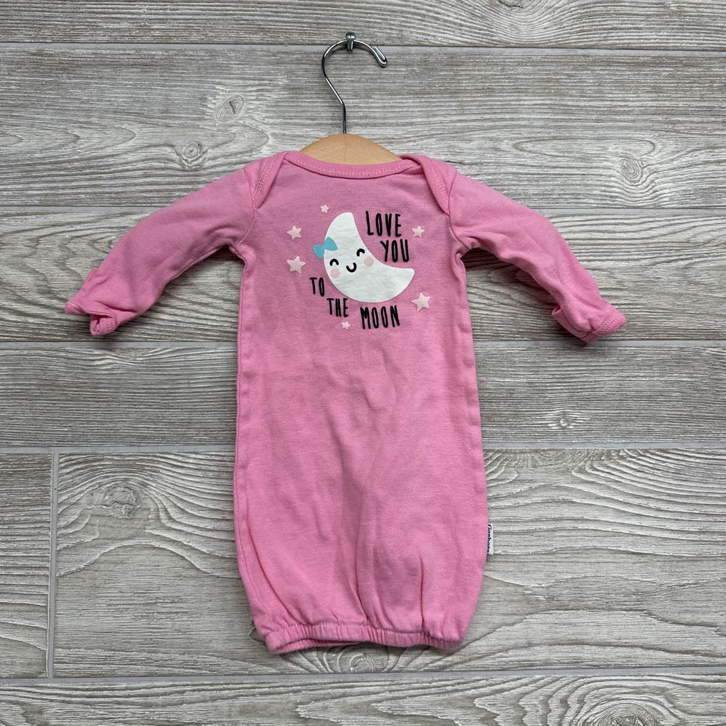 Gown Love You To The Moon Preemie