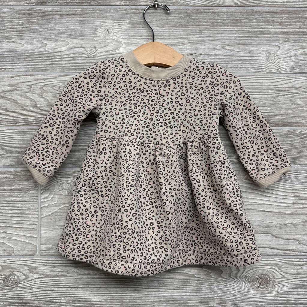 Crewneck Dress Animal Print 9M