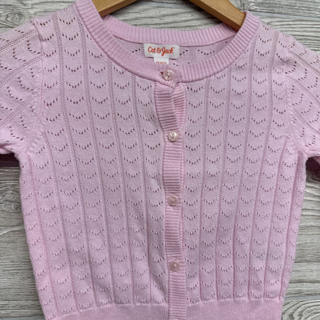 Pointelle Cardigan 4-5