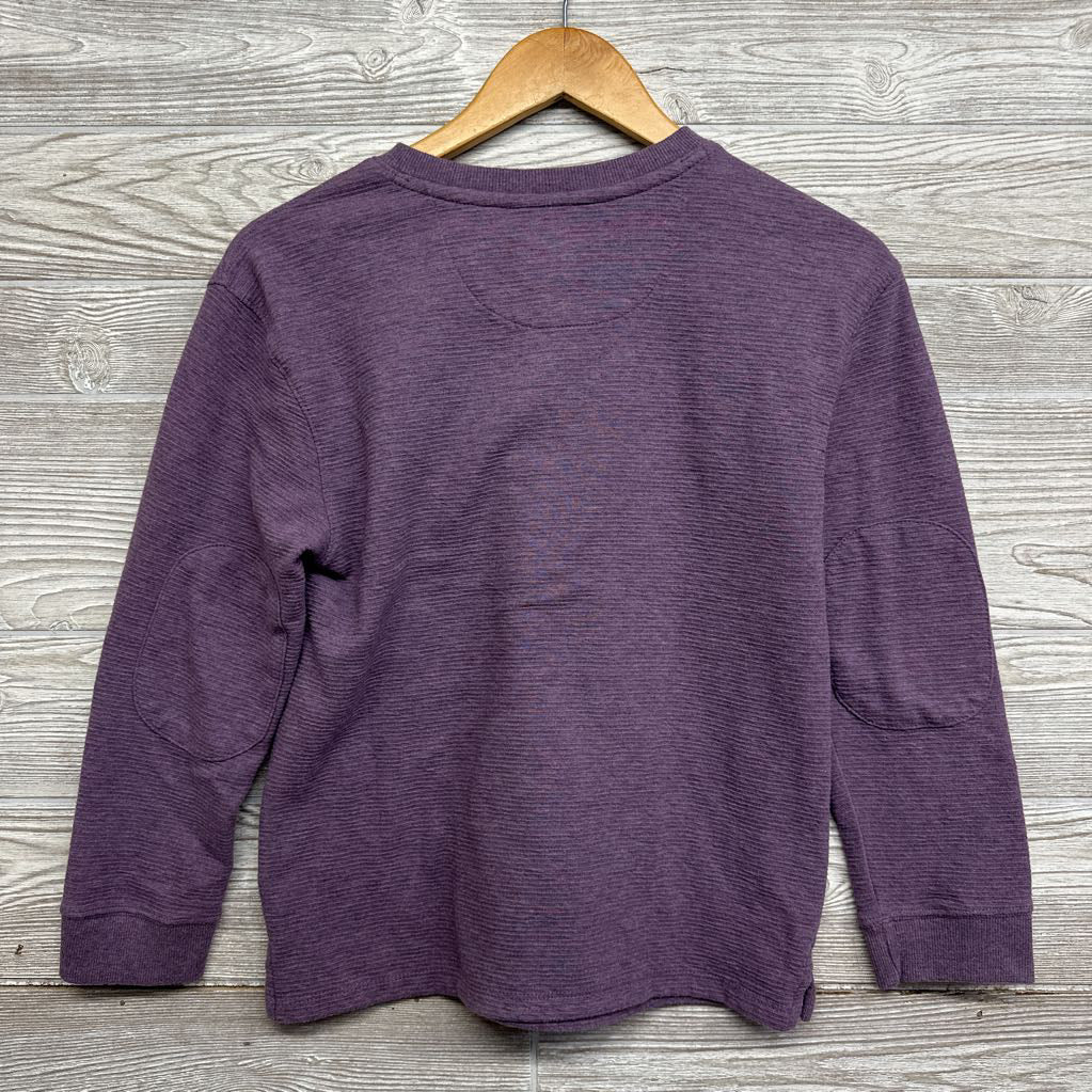 Ribbed Henley Shirt 10-12