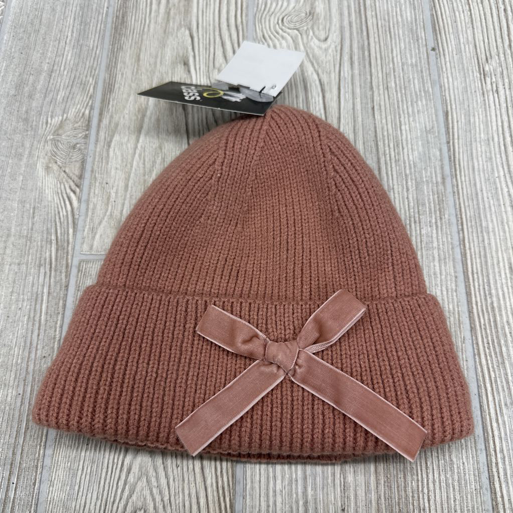 NEW Winter Hat Velour Bow