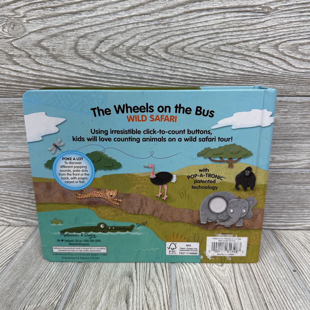 Polk-a-Dot The Wheels On The Bus Board Book