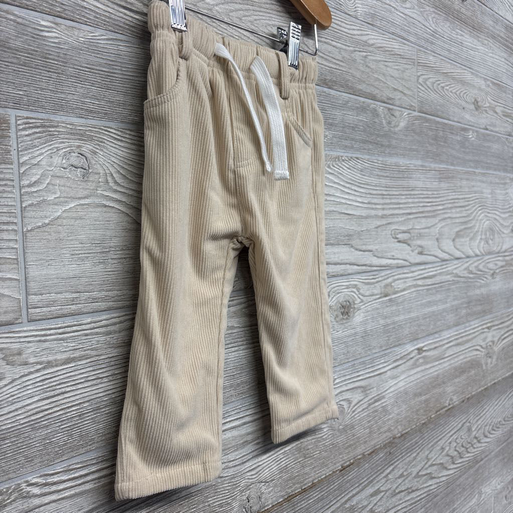 NEW Corduroy Drawstring Pants 12-18M