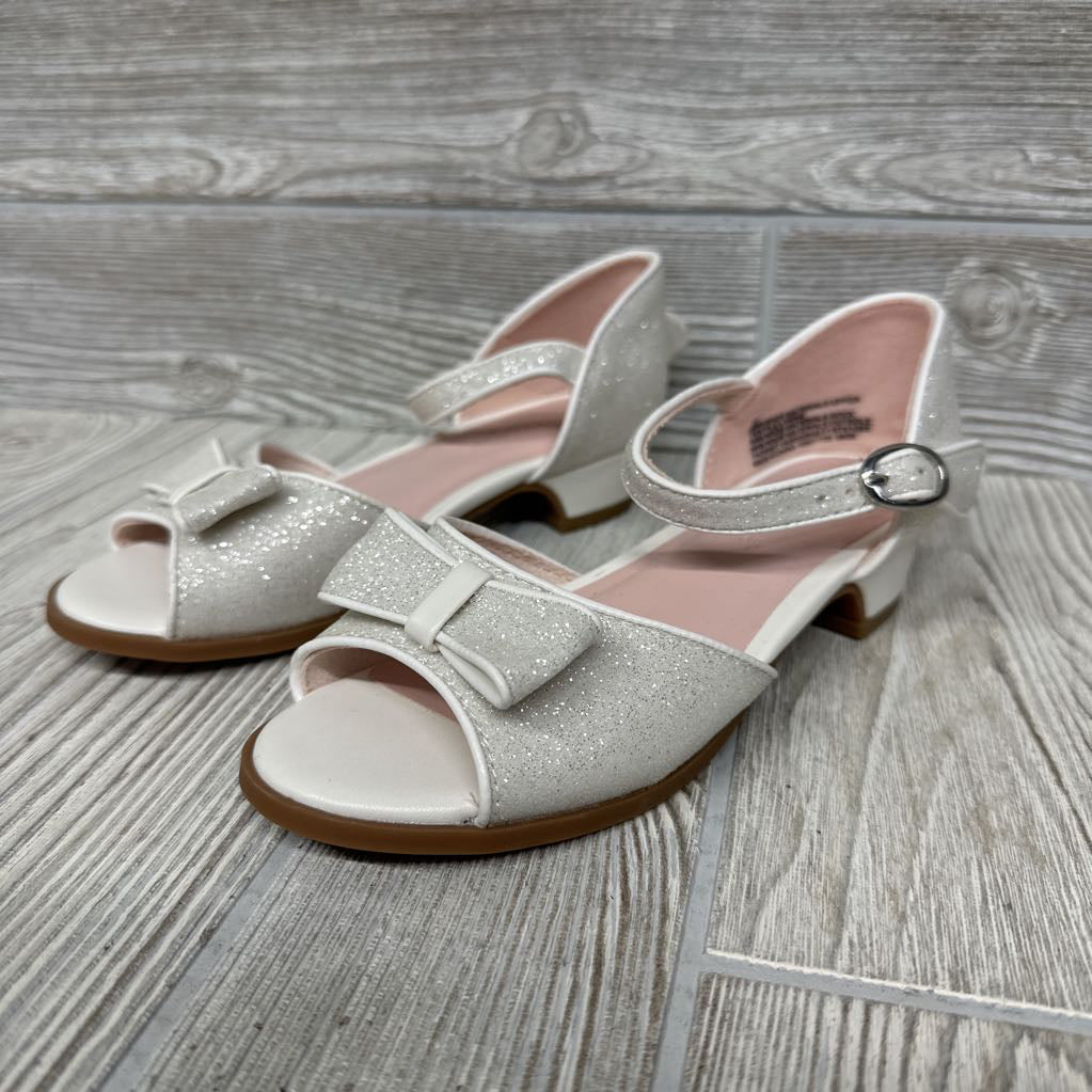 Glitter Strap Heels 12c