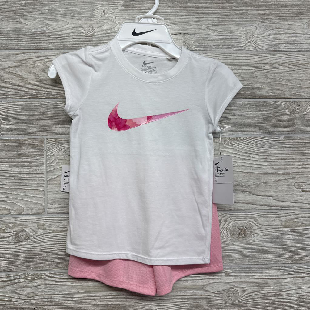 NEW Shirt Swoosh & Mesh Shorts 6