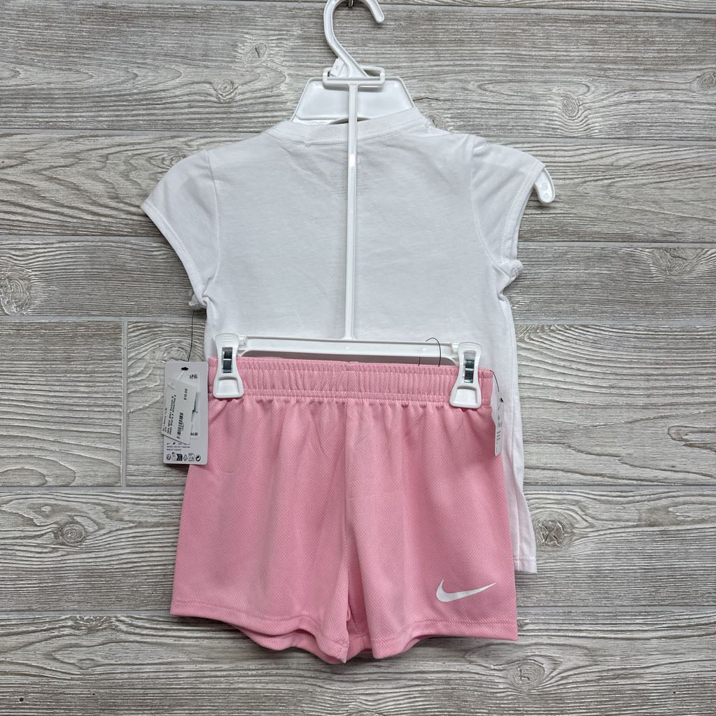 NEW Shirt Swoosh & Mesh Shorts 6