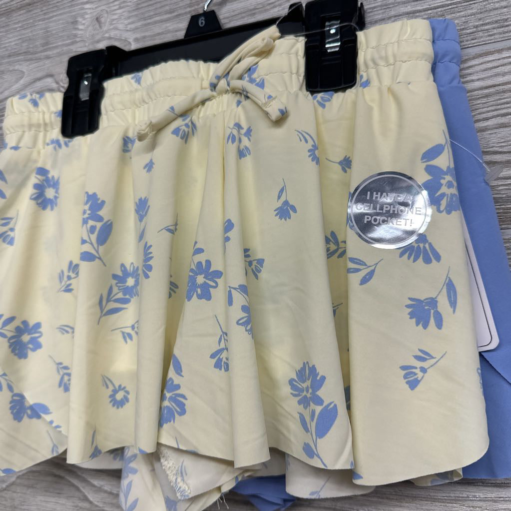 NEW Butterfly Flowy Shorts Flowers & Solid 6