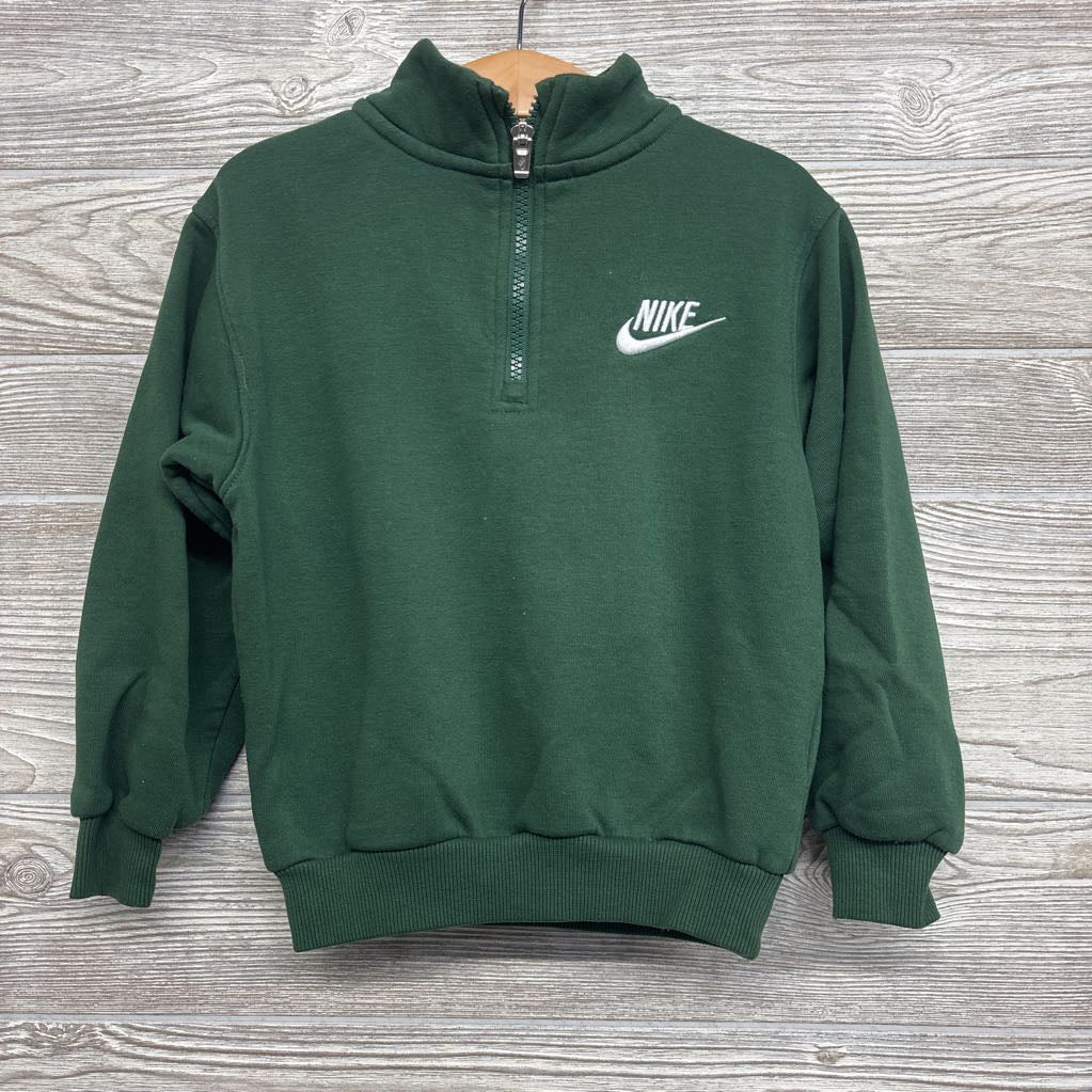1/4 Zip Pullover Embroidered Logo 4