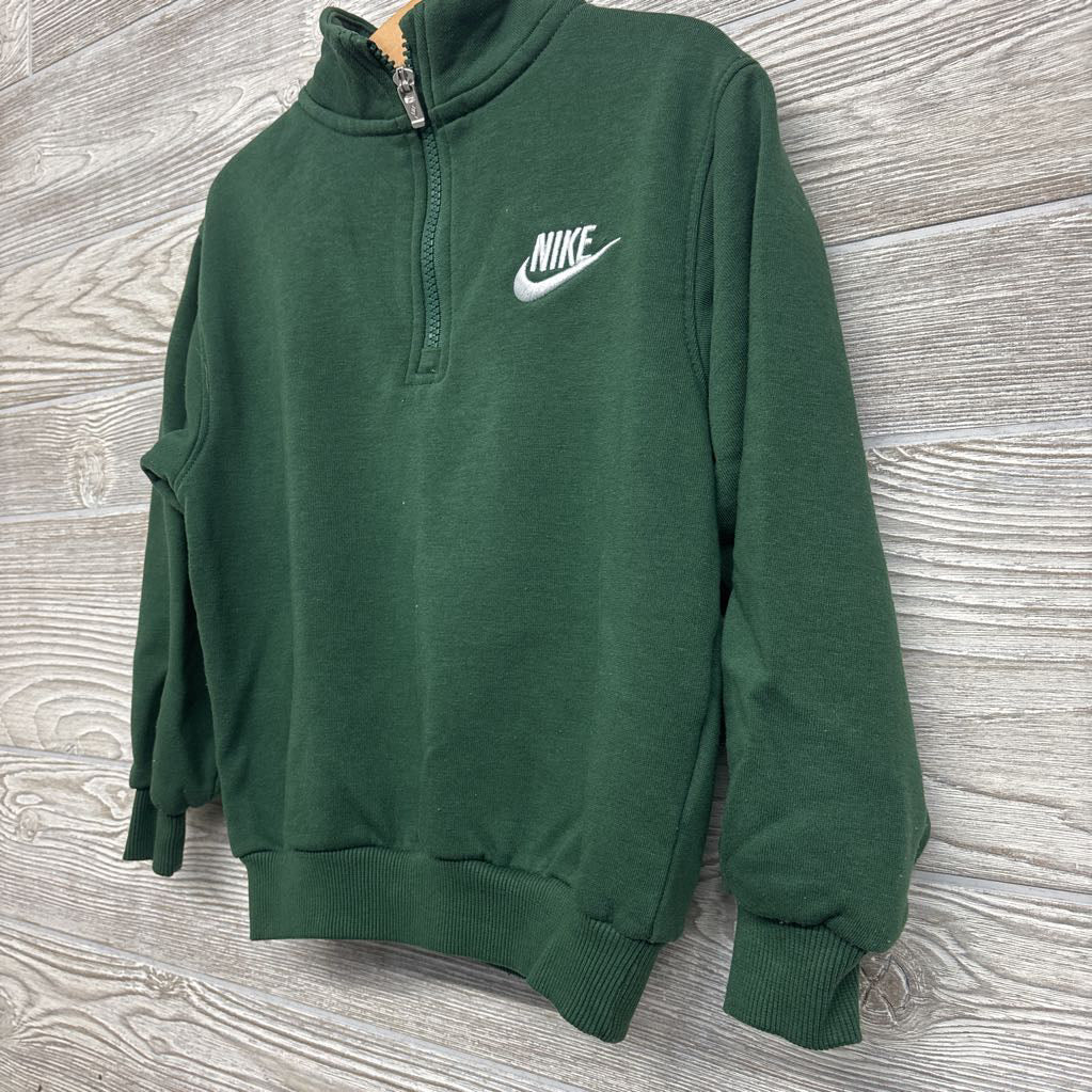 1/4 Zip Pullover Embroidered Logo 4