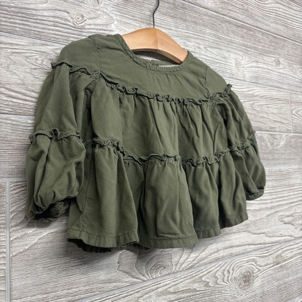 Tiered LS Shirt 18M