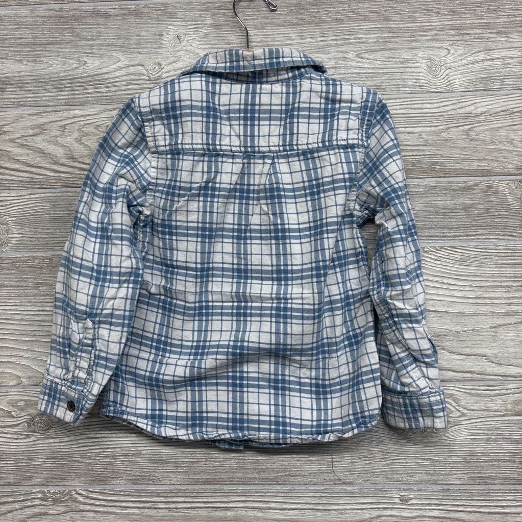 Gingham Button Up Shirt 5t