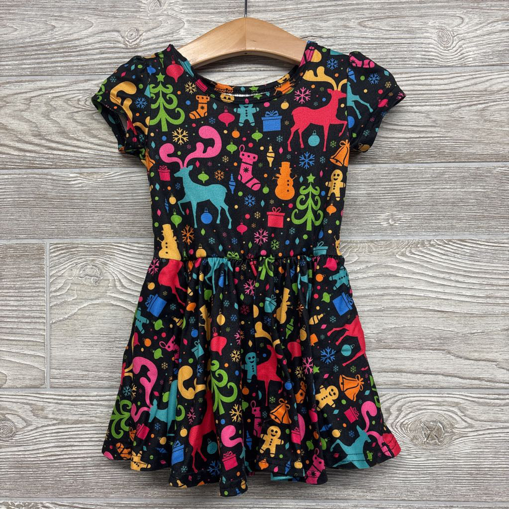 Dress Deer, Snowman, Trees 12-24M