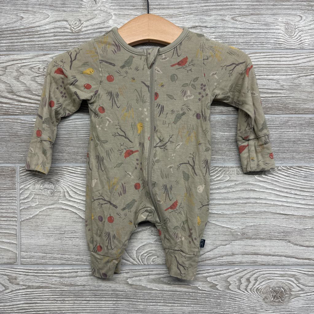 Viscose Coverall Birds, Flowers NB
