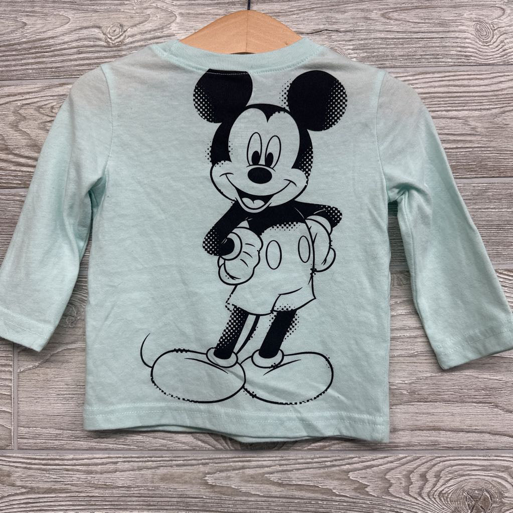 LS Shirt Have A Nice Day Mickey Mouse 12M