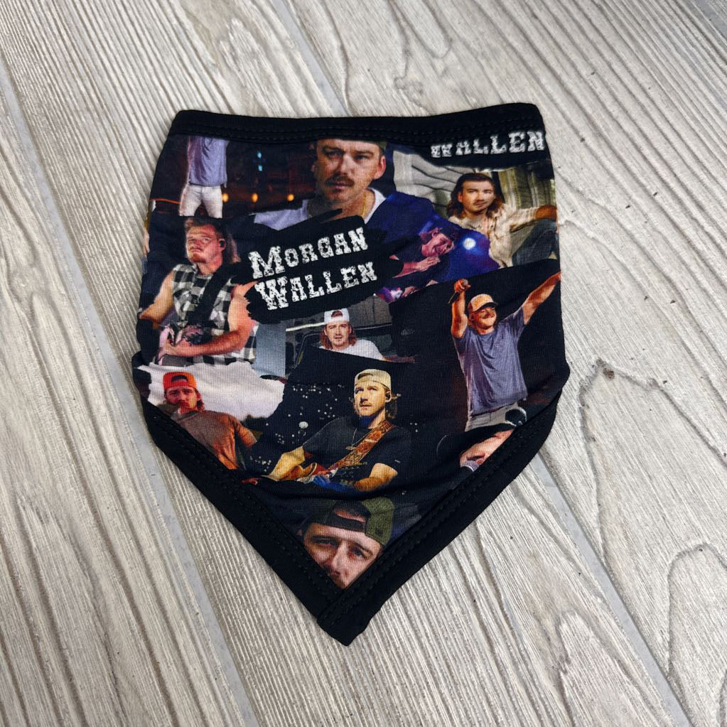 Mogan Wallen Bamboo Bandana Bib