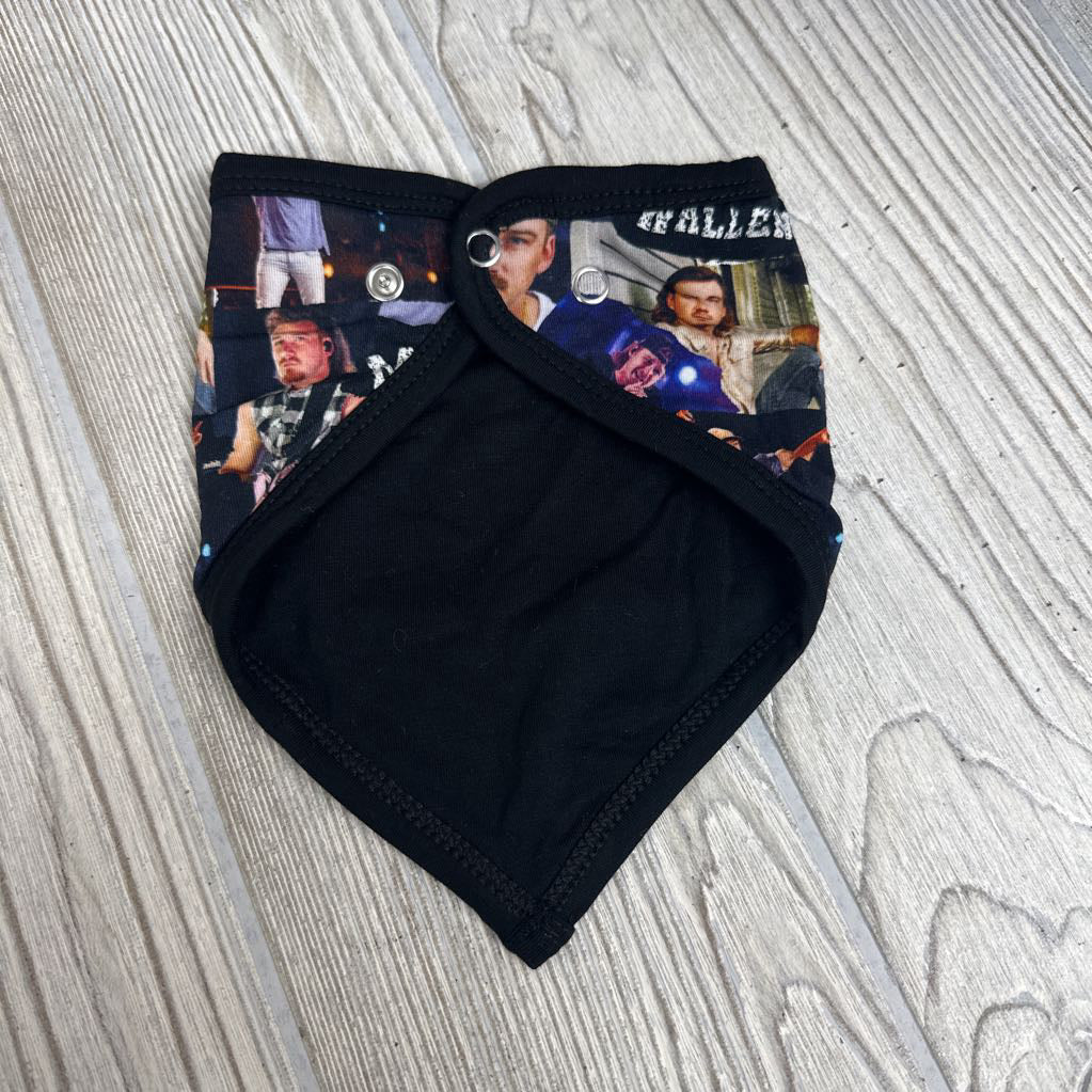 Mogan Wallen Bamboo Bandana Bib