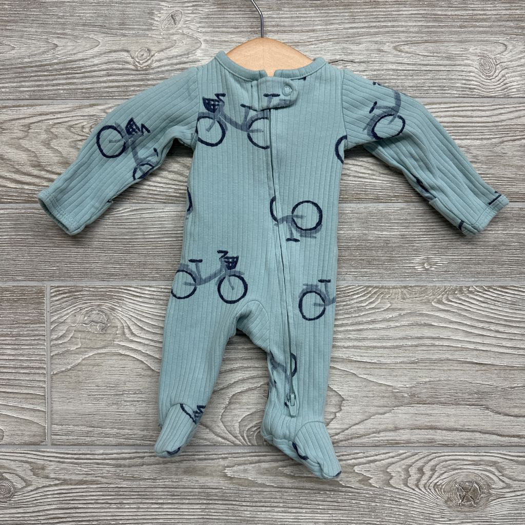 Ribbed Sleep & Play Bicycles Preemie