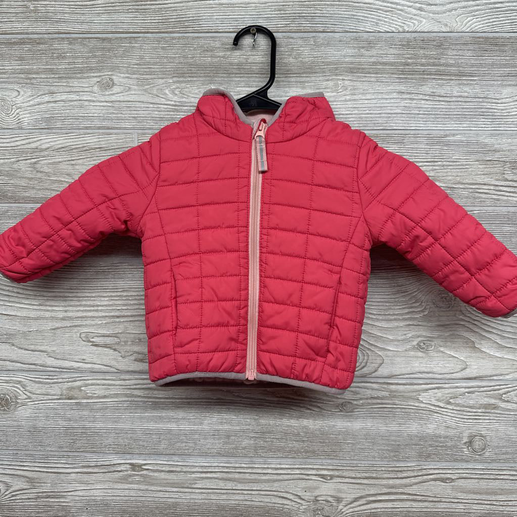 Quilted Coat W/ Hood 18M