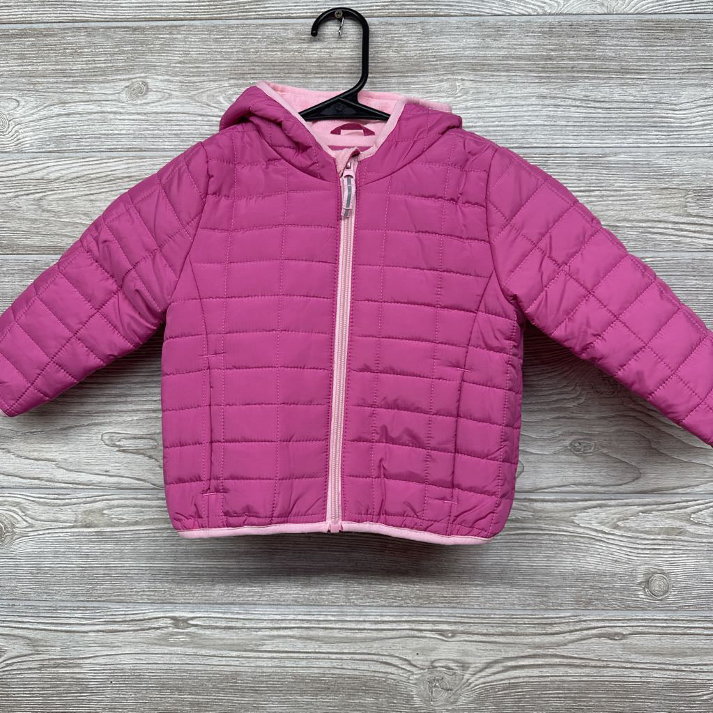 Quilted Coat W/ Hood 2t