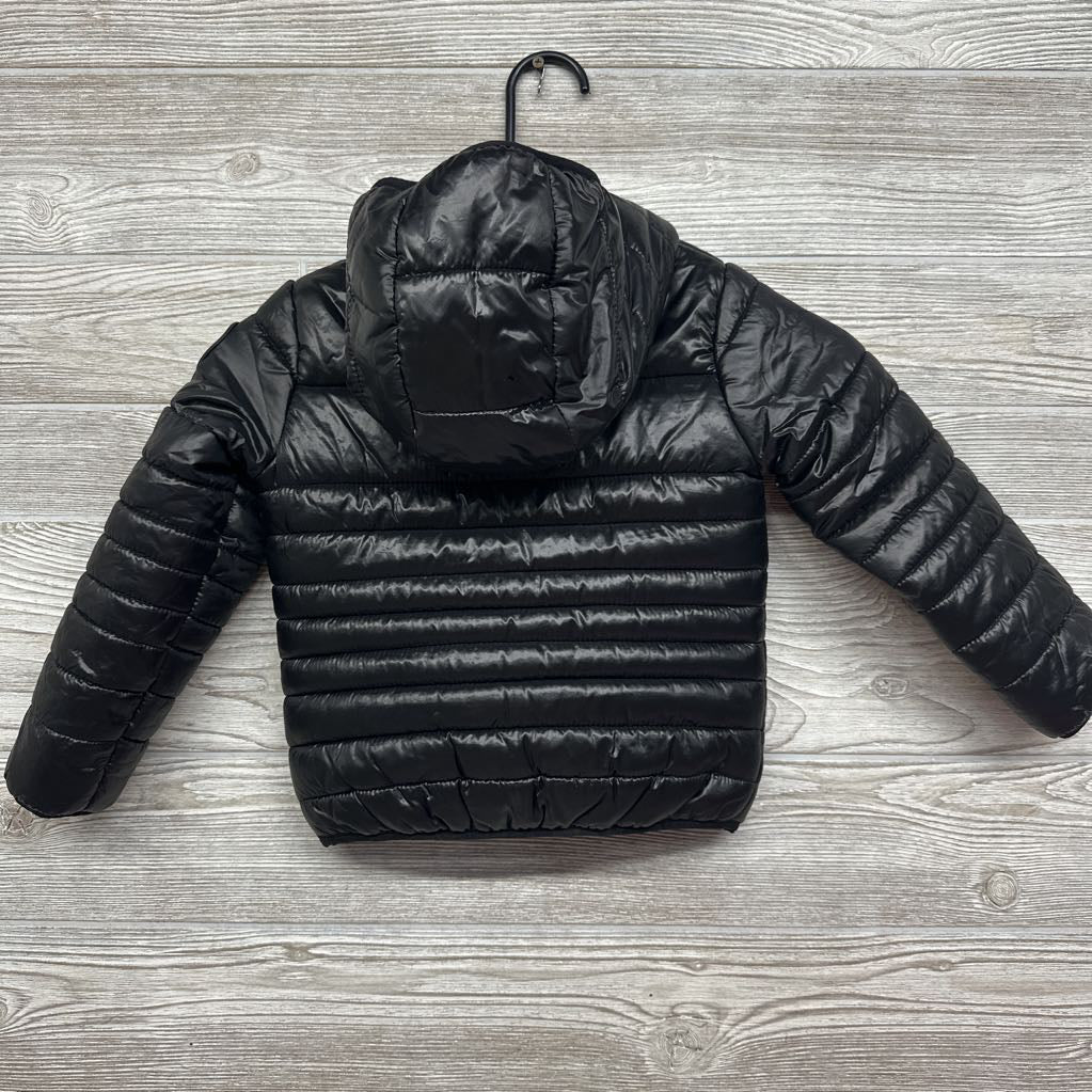 Lightweight Puffer Coat Embroidered Logo 3t*