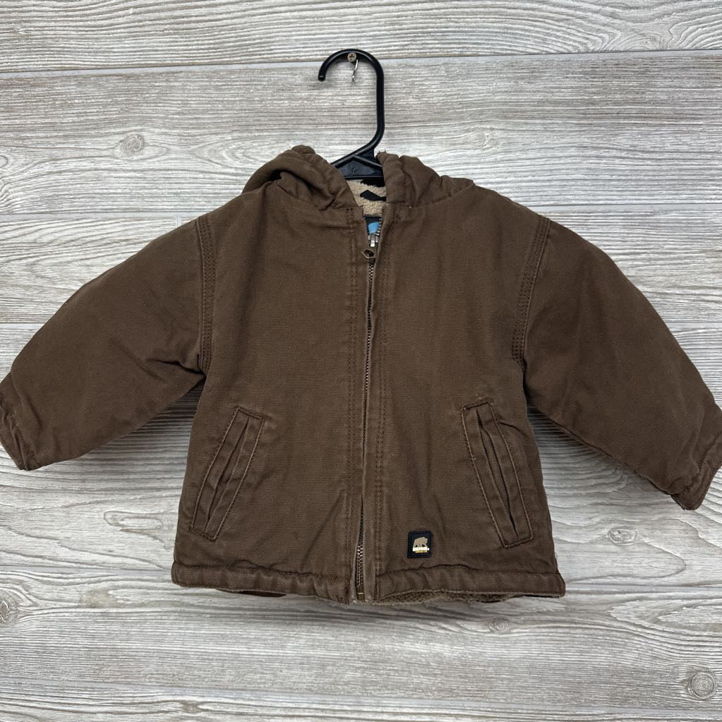 Duck Sherpa Lined Hooded Coat 12M