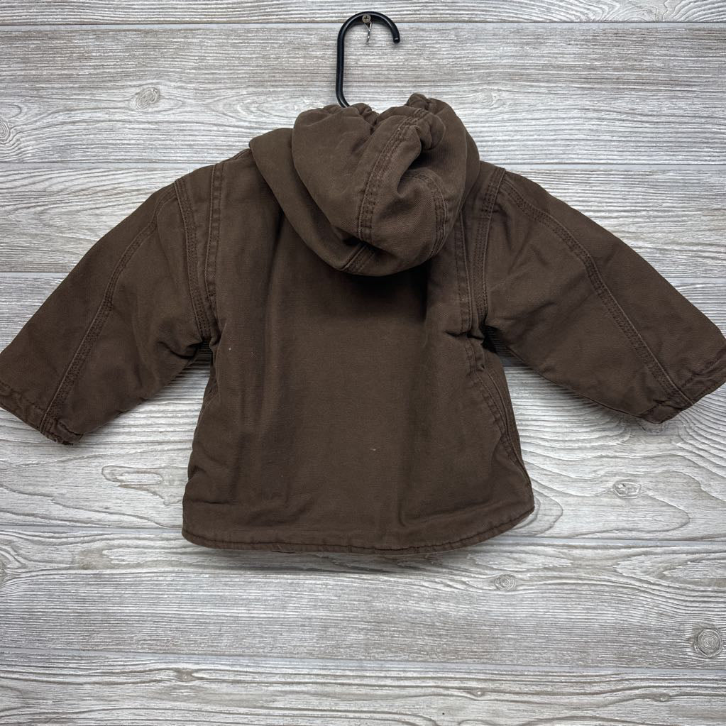Duck Sherpa Lined Hooded Coat 12M