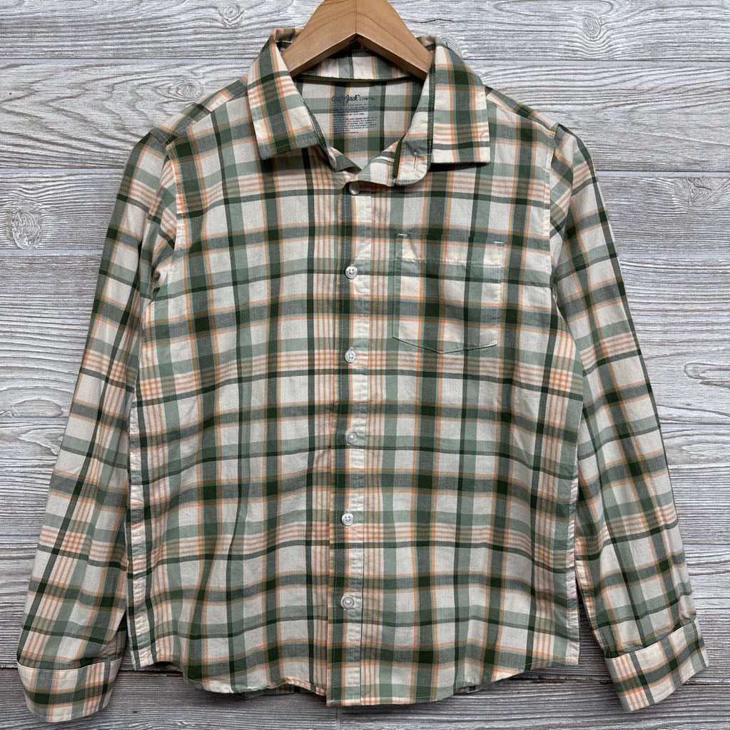 Plaid Button Up Shirt 10-12