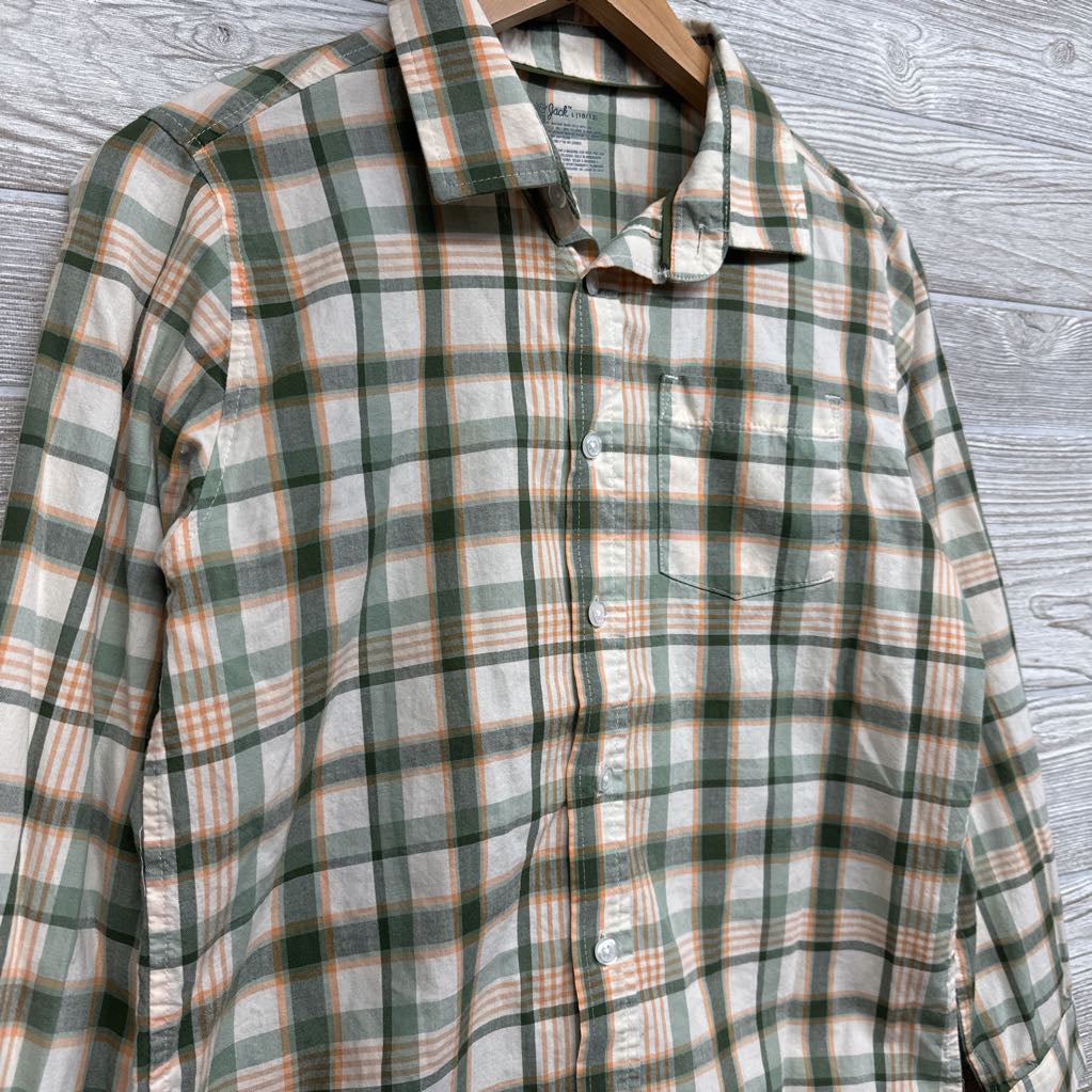 Plaid Button Up Shirt 10-12