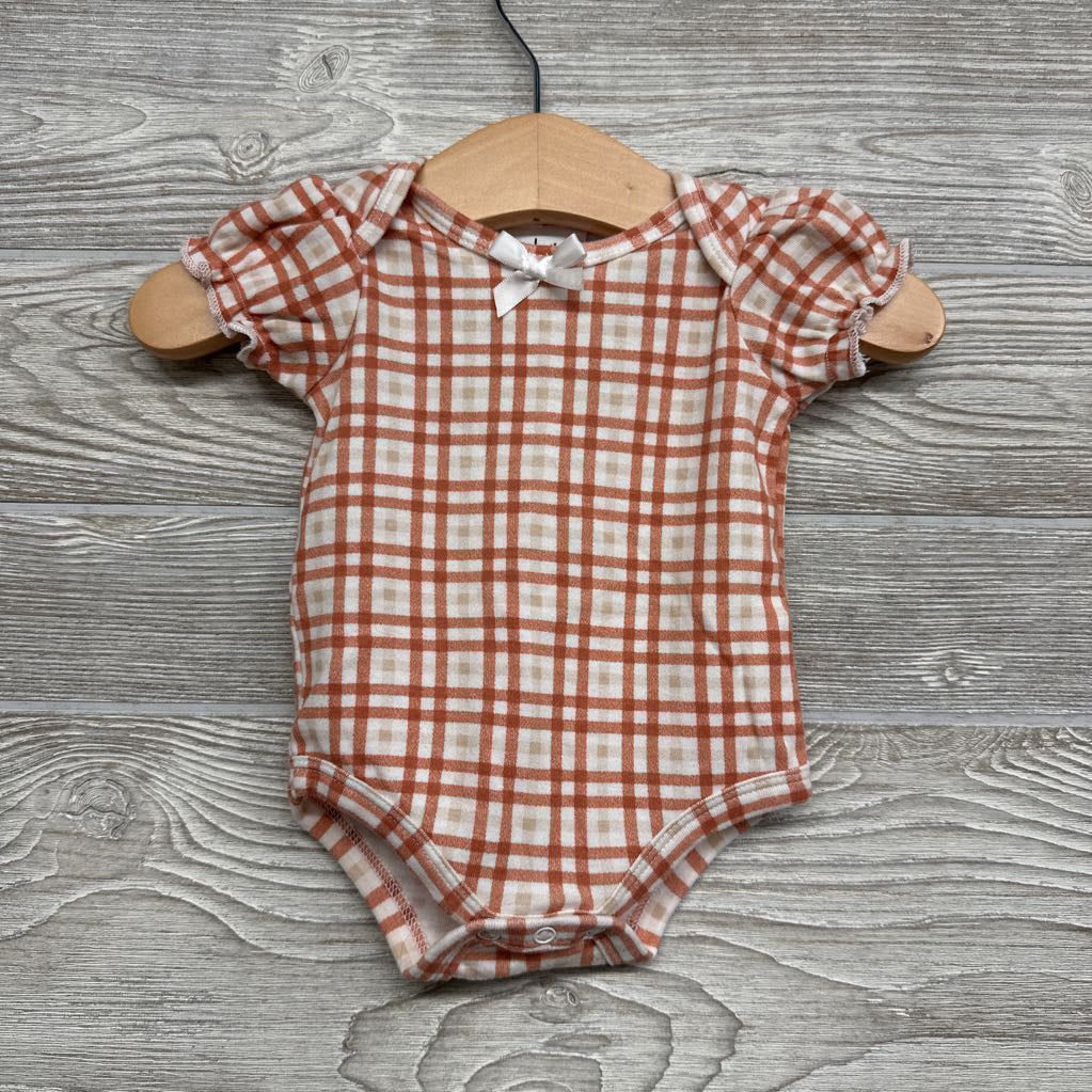 Plaid Bodysuit 0-3M