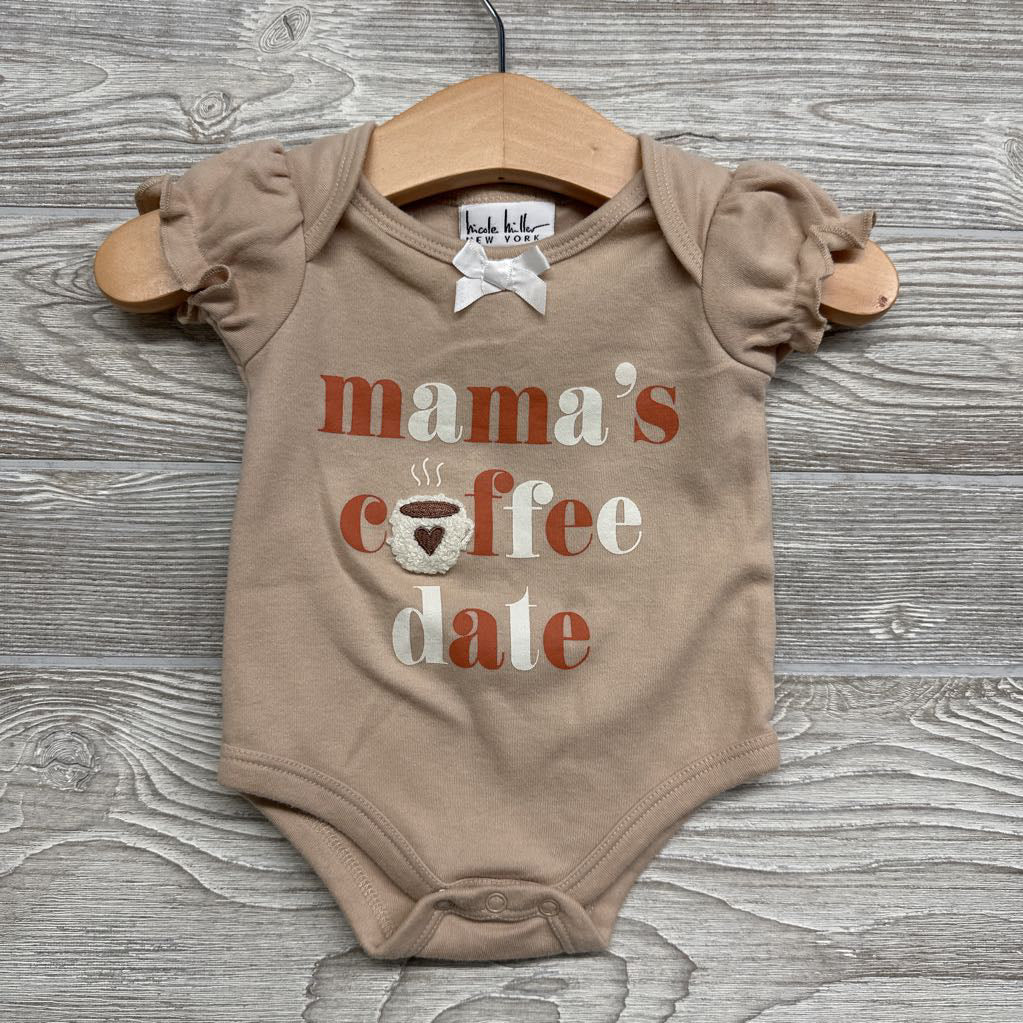Bodysuit Mama's Coffee Date 0-3M