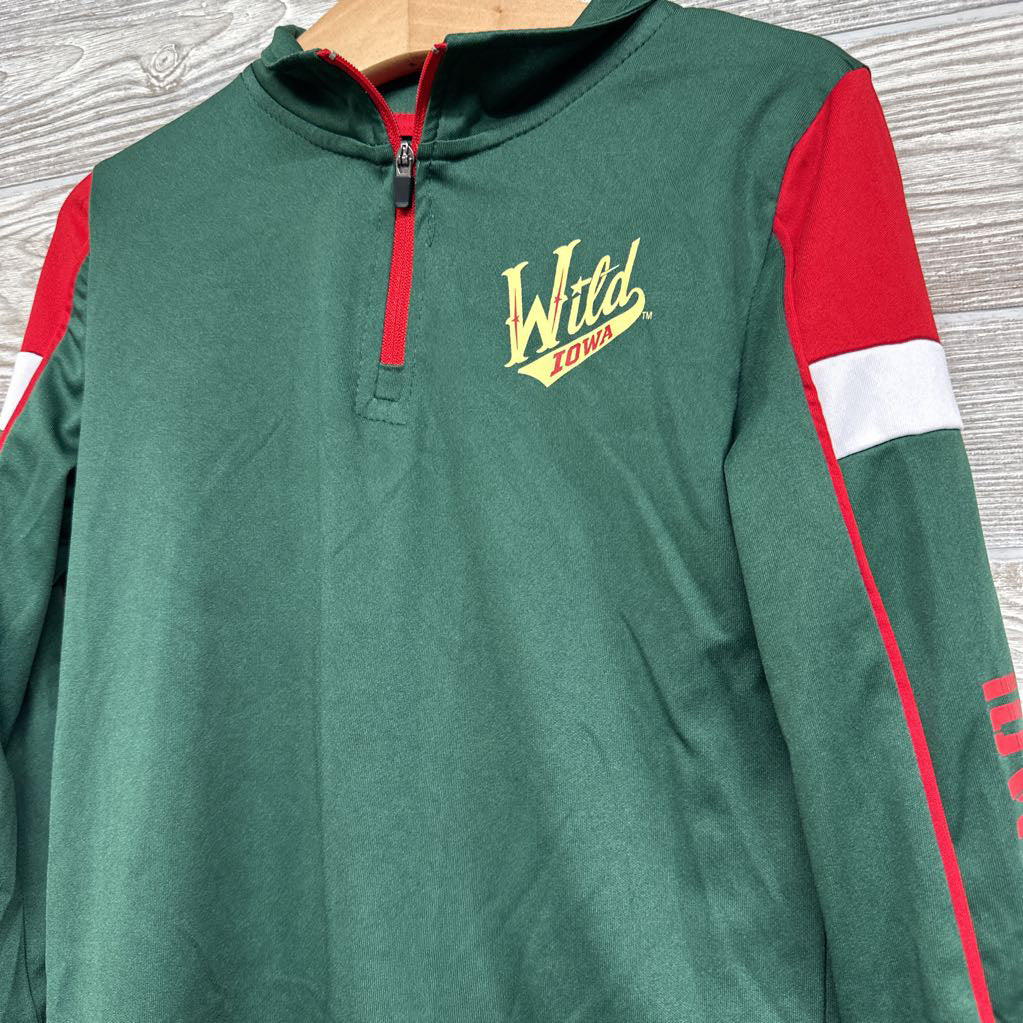 1/4 Zip Active Pullover Iowa Wild 4t