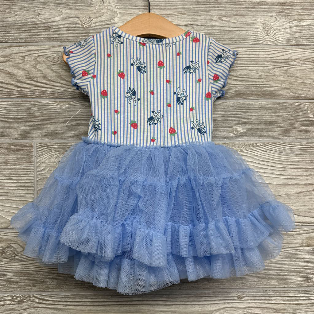 Tutu Dress Stripes & Strawberries 18M