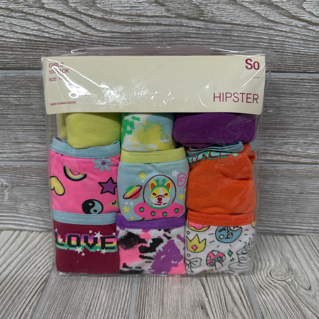 NEW 9 Pk Hipsters Underwear 14
