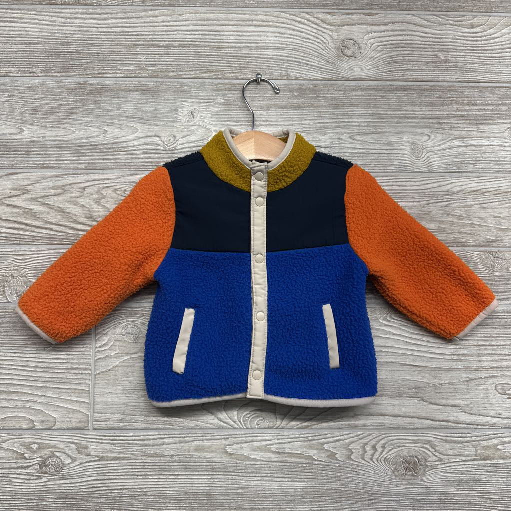 Fleece Snap Jacket 6-12M