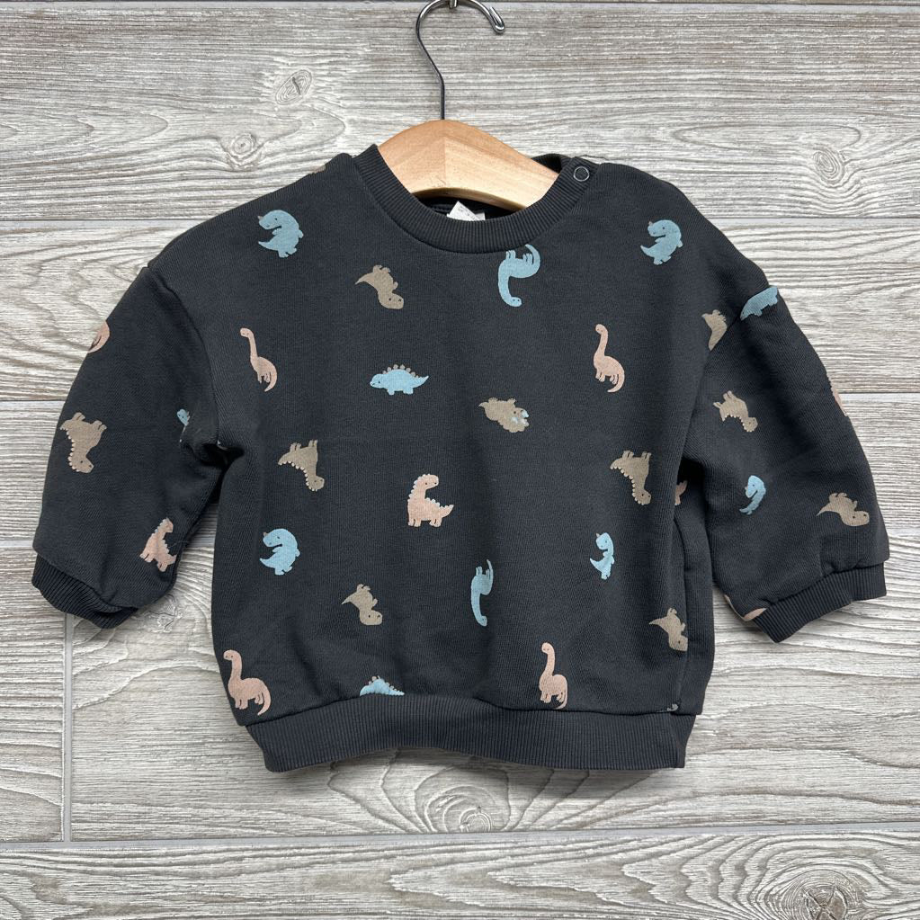 French Terry Crewneck Dinosaurs 12M