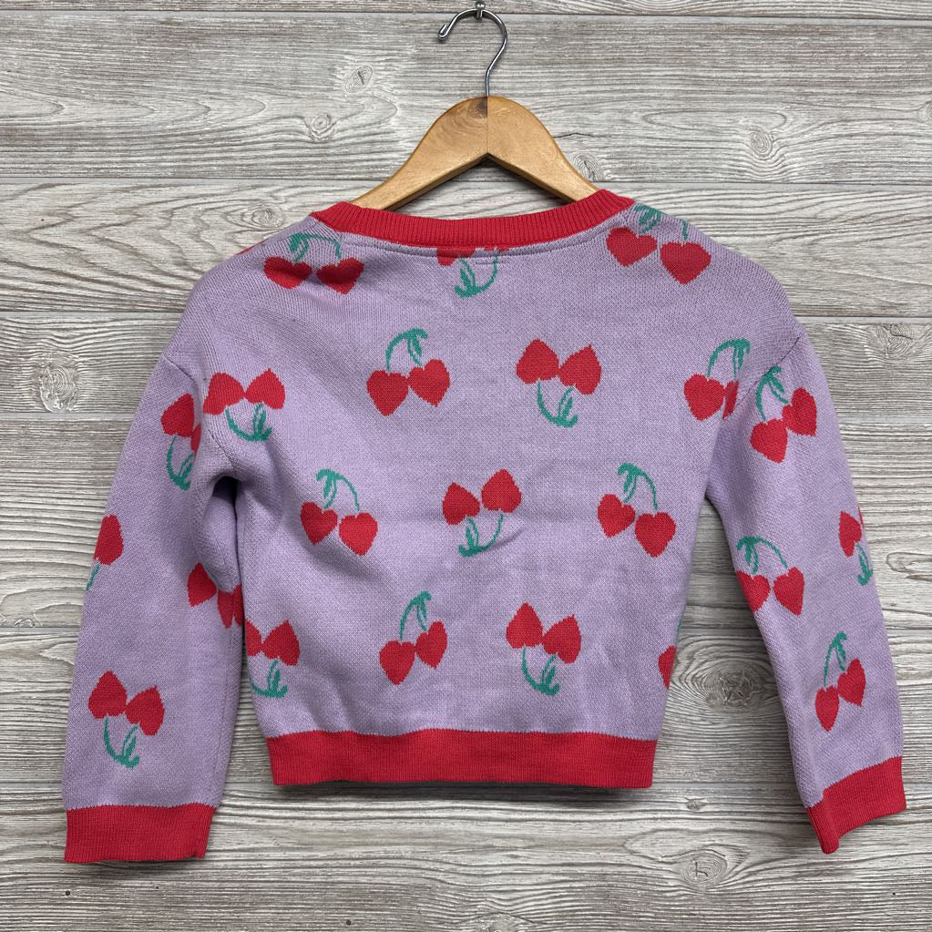 Sweater Cardigan Cherries 6-7