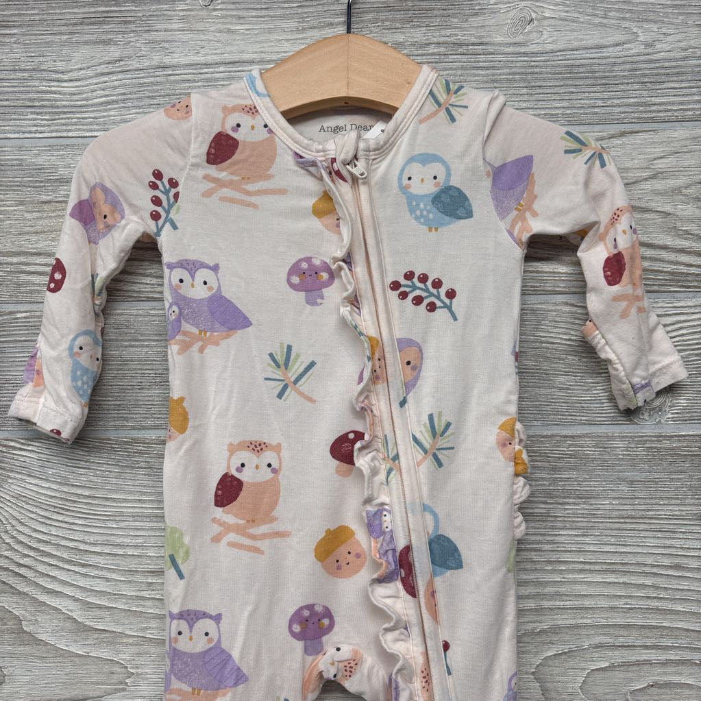 Bamboo Sleeper Owls & Mushrooms 0-3M